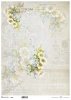 Seria Flower Post - White, Kwiatowa Poczta w bieli, białe kwiaty, rumianek, niezapominajki*Series Flower Post - White, Flower Post in white, white flowers, chamomile, forget-me-nots, notes, inscriptions, collage